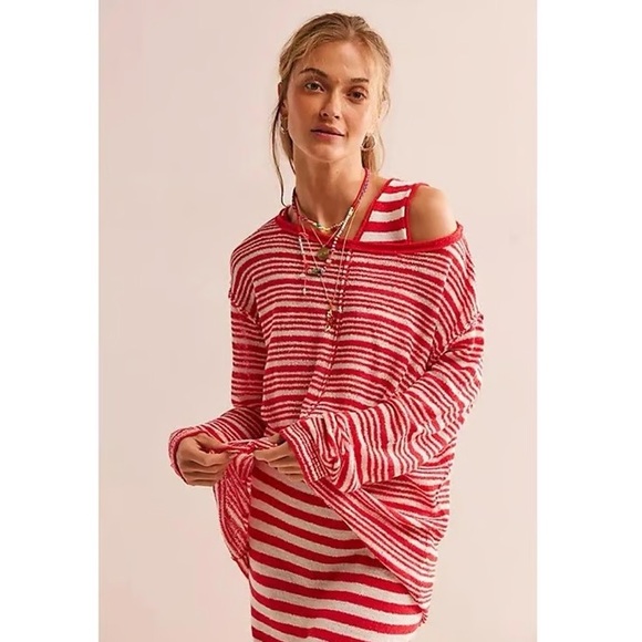 Free People Beach Striped Knit - Picture 1 of 6